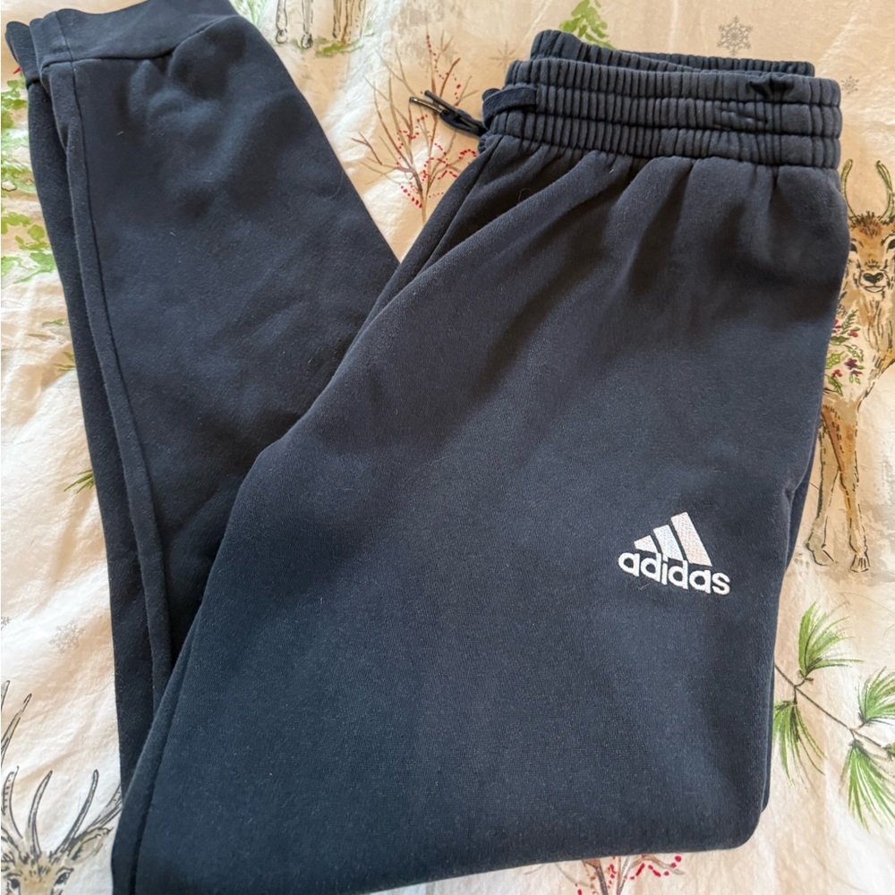 Adidas Men's Black Joggers